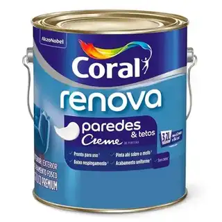 Coral Renova Fo T 3.2 L Cinza Misterioso On.00.18 Renova Paredes & Tetos