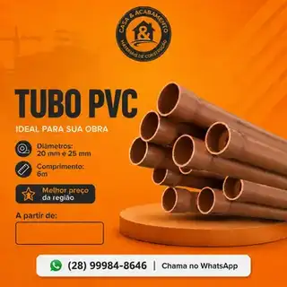 Tubo Soldável 20 mm - 6 m Fortlev