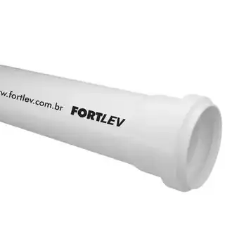 Tubo Esgoto SN DN 40 - 6 m Fortlev