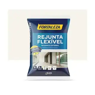 Rejunte Flexível Cerâmica Branco - 1 kg