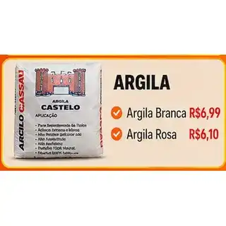 Argila Branca 20 kg