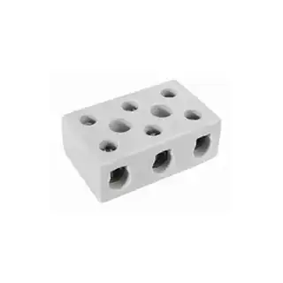 Conector Cerâmica Tripolar Thompson 10 mm
