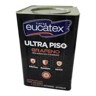 Eucatex Ultra Piso Grafeno Cinza 18 L
