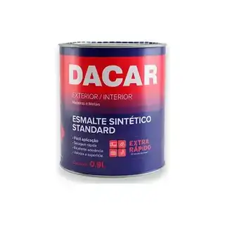 Esmalte Sintético Brilhante 900 ml Dacar Preto